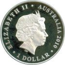1 Dollar - Elizabeth II (4th portrait; Lachlan Macquarie Governor of NSW)