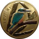 1 Dollar - Elizabeth II (Sacred Kingfisher)