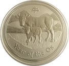 8 Dollars - Elizabeth II (Year of the Ox)