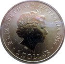1 Dollar - Elizabeth (Christmas)
