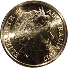 2 Dollars - Elizabeth II (ANZAC Day - Dome of Australian war Memorial)