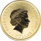 1 Dollar - Elizabeth II (4th portrait; Sydney 2009 World Master Games)