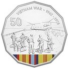 50 Cents - Elizabeth II (Vietnam War)