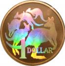 1 Dollar - Elizabeth II (Hologram Version)