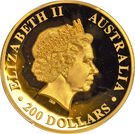 200 Dollars - Elizabeth II (Wedge-Tailed Eagle)