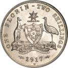 1 Florin - George V