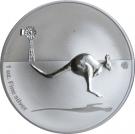 1 Dollar - Elizabeth II (Kangaroo in Outback)