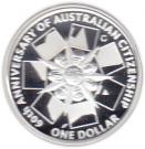 1 Dollar - Elizabeth II (Australian Citizenship - Silver Proof Issue)