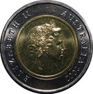 5 Dollars - Elizabeth II (Sunda Strait)