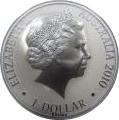 1 Dollar - Elizabeth II (4th portrait; "Kangaroo" Silver Bullion Coinage)