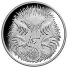 5 Cents - Elizabeth II (4th portrait; Silver Proof Issue)
