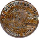 1 Penny (H. J. Marsh & Brother - Hobart, Tasmania)