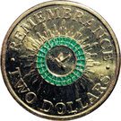 2 Dollars - Elizabeth II (Remembrance Day - Dove)