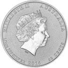 50 Cents - Elizabeth II (Houston-Perth Sister Cities)