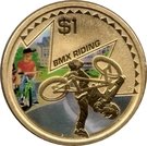 1 Dollar - Elizabeth II (BMX Riding)