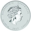 2 Dollars - Elizabeth II (Year of the Rooster)