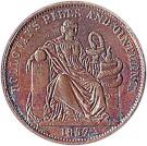 ½ Penny (Professor Holloway - London, England)