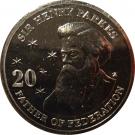 20 Cents - Elizabeth II (Sir Henry Parkes)