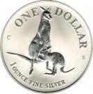 1 Dollar - Elizabeth II ("Kangaroo" Silver Bullion Coinage)