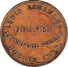 1 Penny (Lewis Abrahams - Hobart, Tasmania)