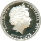5 Cents - Elizabeth II (Masterpieces in Silver)