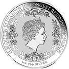 1 Dollar - Elizabeth II (Longest-Reigning Commonwealth Monarch)
