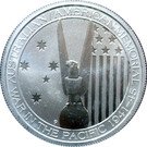50 Cents - Elizabeth II (Australian-American WWII Memorial) 2013