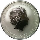 8 Dollars - Elizabeth II ("Lunar Year Series II" Silver Bullion Coinage)
