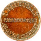 1 Penny (I. Friedman - Hobart, Tasmania)