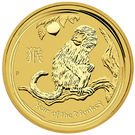 100 Dollars - Elizabeth II (Year of the Monkey: 1 oz)