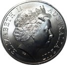 20 Cents - Elizabeth II (25th Anniversary of International Day of People with Disability)