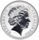 1 Dollar - Elizabeth II ("Kangaroo" Silver Bullion Coinage)