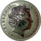 1 Dollar - Elizabeth II ("Kangaroo" Silver Bullion Coinage)