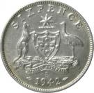 6 Pence - George VI