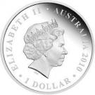 1 Dollar - Elizabeth II (Celebrate Australia - Northern Territory - Saltwater Crocodile)