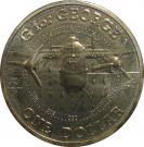 1 Dollar - Elizabeth II (G for George)