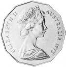 50 Cents - Elizabeth II (Fiji Reverse Mule)