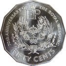 50 Cents - Elizabeth II (Royal 70th Wedding Anniversary)