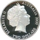 2 Dollars - Elizabeth II (Masterpieces in Silver)