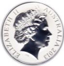 1 Dollar - Elizabeth II ("Kangaroo" Silver Bullion Coinage)