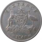 6 Pence - George VI