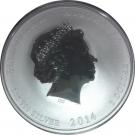 1 Dollar - Elizabeth II (Year of the Horse)