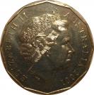 50 Cents - Elizabeth II (New South Wales)