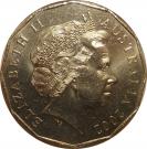 50 Cents - Elizabeth II (Golden Jubilee)