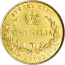 ½ Sovereign - Victoria