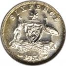 6 Pence - Elizabeth II (without "F:D:")