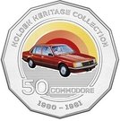 50 Cents - Elizabeth II (Holden VC Commodore)