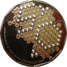 50 Cents - Elizabeth II (50th Anniversary of The Royal Australian Mint, World Money Fair)