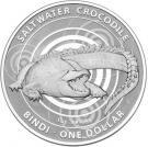 1 Dollar - Elizabeth II (Saltwater Crocodile)