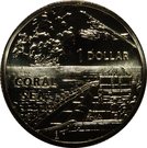 1 Dollar - Elizabeth II (Coral Sea)